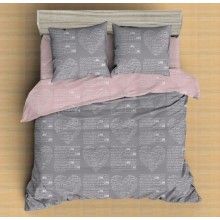 Полутораспальный комплект постельного белья Amore Mio Heart (31450)