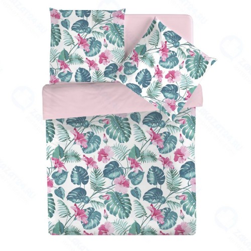 Полутораспальный комплект постельного белья Для SNOFF Гаити с наволочками 70x70 см, 117375