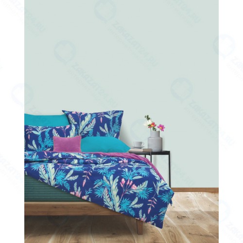 Евро комплект постельного белья Сова и Жаворонок Долина Амазонки, с наволочками 70*70 (22030118444)