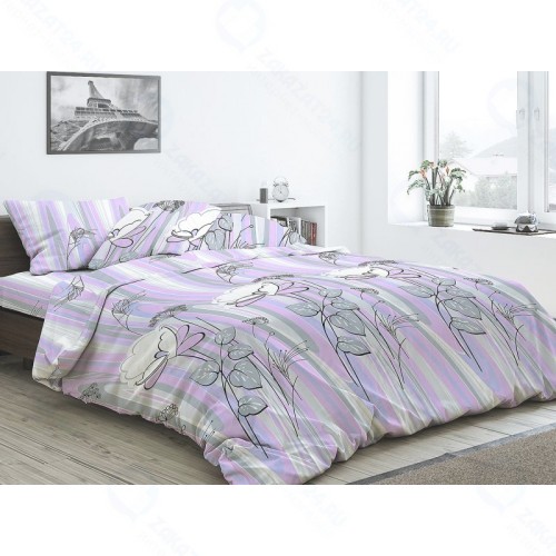 Полутораспальный комплект постельного белья Шуйские ситцы Мастерская снов Бязь с наволочками 70*70, с2010шв/75461