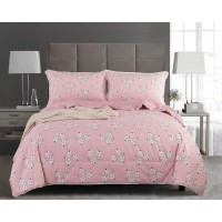 Евро комплект постельного белья Люсиль №13 с одеялом 200х220 (Кт-Евро-Лс13)