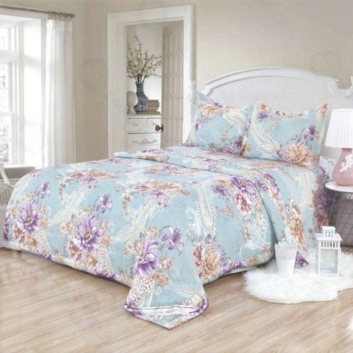 Евро комплект постельного белья Прима (зеленый) с одеялом 200х220 (Евро-Ком-П2з)