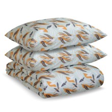 Двуспальный комплект постельного белья Tkano Birds of Nile из сатина (TK20-DC0021)