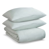 Полутораспальный комплект постельного белья Tkano из сатина, мятный (TK20-DC0008)