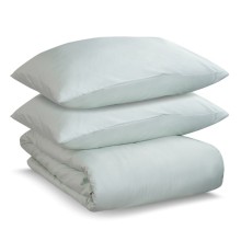 Полутораспальный комплект постельного белья Tkano из сатина, мятный (TK20-DC0008)