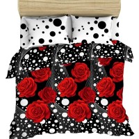 Двуспальный комплект постельного белья Василиса Комильфо из бязи, наволочки 70х70