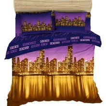Евро комплект постельного белья Василиса Ночной город из бязи, наволочки 70х70 (3698/1-евро) Евро комплект постельного белья Василиса Ночной город из бязи, наволочки 70х70 (3698/1-евро)