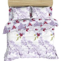 Евро комплект постельного белья Василиса Сновидения из бязи, наволочки 70х70 (4557/1-евро)