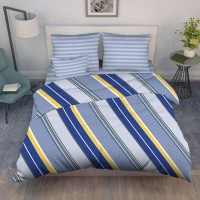 Евро комплект постельного белья Василиса Триумф из бязи, наволочки 70х70 (9296/1-евро)