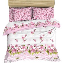 Евро комплект постельного белья Василиса Цветение персика из бязи, наволочки 70х70 (3420/1-евро) Евро комплект постельного белья Василиса Цветение персика из бязи, наволочки 70х70 (3420/1-евро)