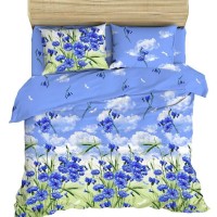 Семейный комплект постельного белья Василиса "Василиса" из бязи, наволочки 70х70 (3422/1-сем)