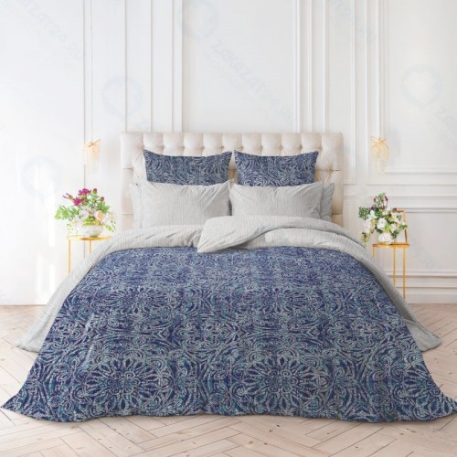 Двуспальный комплект постельного белья Verossa Перкаль Fancywork с наволочками 70х70, (757636)