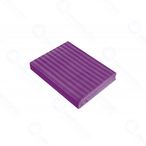 Евро комплект постельного белья Verossa Stripe Violet с наволочками 50*70 и 70*70 (737993)
