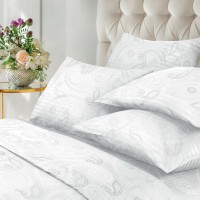 Полутораспальный комплект постельного белья Verossa Stripe Серебряный вальс с наволочками 50х70, (757945)