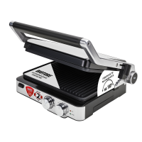 Электрогриль Polaris PGP 2402 серебристый