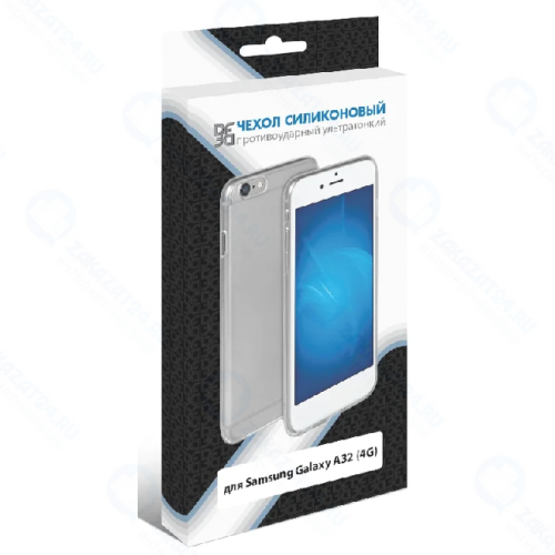 Силиконовый супертонкий чехол для Samsung Galaxy A32 (4G) DF sCase-116