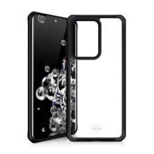 Антибактериальный чехол-накладка ITSKINS HYBRID SOLID для Samsung Galaxy S20 Ultra чёрный/прозрачный (SGPS-HYBSO-PBTR) Антибактериальный чехол-накладка ITSKINS HYBRID SOLID для Samsung Galaxy S20 Ultra чёрный/прозрачный (SGPS-HYBSO-PBTR)