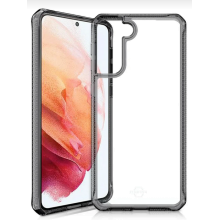 Антибактериальный чехол-накладка ITSKINS HYBRID CLEAR для Samsung Galaxy S21, черный/прозрачный (SG3S-HBMKC-BKTR) Антибактериальный чехол-накладка ITSKINS HYBRID CLEAR для Samsung Galaxy S21, черный/прозрачный (SG3S-HBMKC-BKTR)