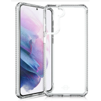 Антибактериальный чехол-накладка ITSKINS HYBRID CLEAR для Samsung Galaxy S21+, прозрачный (SG3P-HBMKC-TRSP)