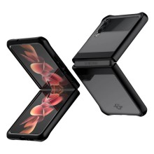 Антибактериальный чехол-накладка ITSKINS HYBRID SOLID для Samsung Galaxy Z Flip3, чёрный/прозрачный Антибактериальный чехол-накладка ITSKINS HYBRID SOLID для Samsung Galaxy Z Flip3, чёрный/прозрачный