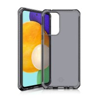 Антибактериальный чехол-накладка ITSKINS SPECTRUM CLEAR для Samsung Galaxy A52, дымчатый (SG52-SPECM-SMOK)