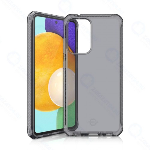 Антибактериальный чехол-накладка ITSKINS SPECTRUM CLEAR для Samsung Galaxy A52, дымчатый (SG52-SPECM-SMOK)