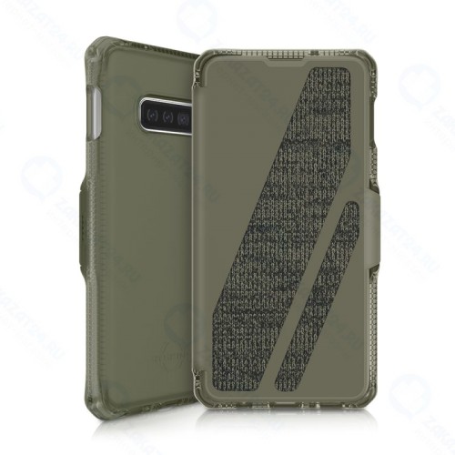 Чехол-книжка ITSKINS SPECTRUM FOLIO для Samsung Galaxy S10e хаки (SGSL-SPCFL-KAKI)