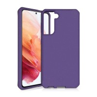 Чехол-накладка ITSKINS FERONIA BIO TERRA для Samsung Galaxy S21, фиолетовый (SG3S-SPBIO-PRPL)