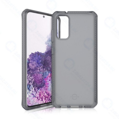 Чехол-накладка ITSKINS SPECTRUM FROST для Samsung Galaxy S20 чёрный (SGES-SPMFR-BLCK)