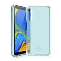 Чехол-накладка противоударный ITSKINS SPECTRUM CLEAR для Samsung Galaxy A7 (2018) голубой
