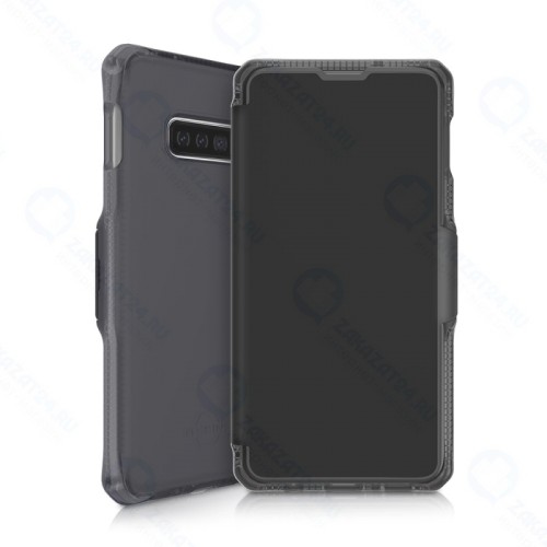 Чехол-книжка ITSKINS SPECTRUM FOLIO для Samsung Galaxy S10e чёрный оникс (SGSL-SPCFL-PUBK)