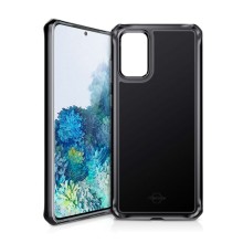 Чехол-накладка ITSKINS HYBRID GLASS ( Iridium ) для Samsung S20+ чёрный (SG11-IRIDM-BLCK) Чехол-накладка ITSKINS HYBRID GLASS ( Iridium ) для Samsung S20+ чёрный (SG11-IRIDM-BLCK)