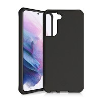 Противоударный чехол-накладка ITSKINS FERONIA BIO TERRA для Samsung Galaxy S21+, чёрный