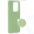 Клип-кейс PERO LIQUID SILICONE для Samsung S20 Ultra зеленый