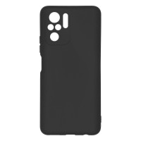 Клип-кейс PERO софт-тач для Xiaomi Redmi Note 10 черный