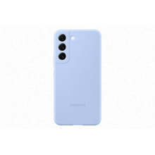 Чехол-накладка Samsung EF-PS901TLEGRU Silicone Cover для Galaxy S22, голубой