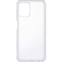 Чехол-накладка Samsung EF-QA225TTEGRU Soft Clear Cover для Galaxy A22 LTE, прозрачный