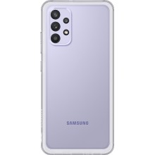 Чехол-накладка Samsung EF-QA325TTEGRU Soft Clear Cover для Galaxy A32, прозрачный (EF-QA325TTEGRU)