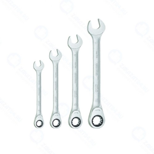 Набор гаечных ключей Gedore 2303949 комбинированных с трещоткой, 4 шт в сумке 40 х 127 х 50 мм