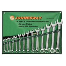 Набор ключей гаечных комбинированных Jonnesway W26114S 10-32мм, 14 предметов