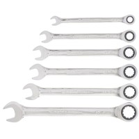 Набор комбинированных ключей MATRIX 14511 трещеточных 6 шт.