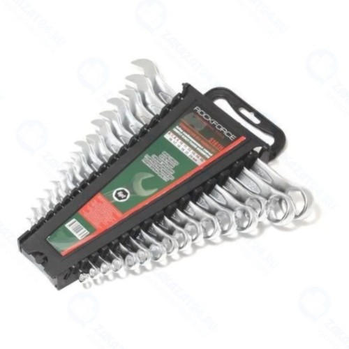 Набор ключей ROCK FORCE RF-5146H комбинированных, 10-32мм, 14 предметов