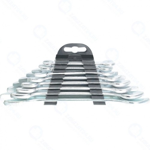 Набор рожковых ключей SPARTA 152755, 6 х 22 мм, 8 шт., хромированные