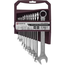 Набор ключей гаечных комбинированных Thorvik CWS0012 6-22 мм, 12 предметов Набор ключей гаечных комбинированных Thorvik CWS0012 6-22 мм, 12 предметов