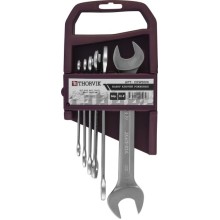 Набор ключей гаечных рожковых Thorvik OEWS006 6-22 мм, 6 предметов на держателе Набор ключей гаечных рожковых Thorvik OEWS006 6-22 мм, 6 предметов на держателе