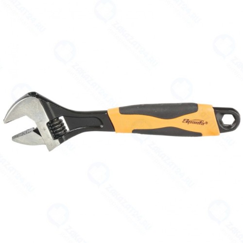 Ключ разводной SPARTA 15543, 250 мм, двухкомпонентная рукоятка