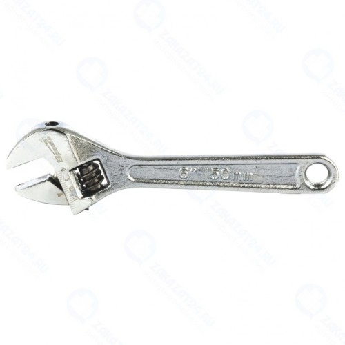 Ключ разводной Sparta 155205, 150 мм, хромированный