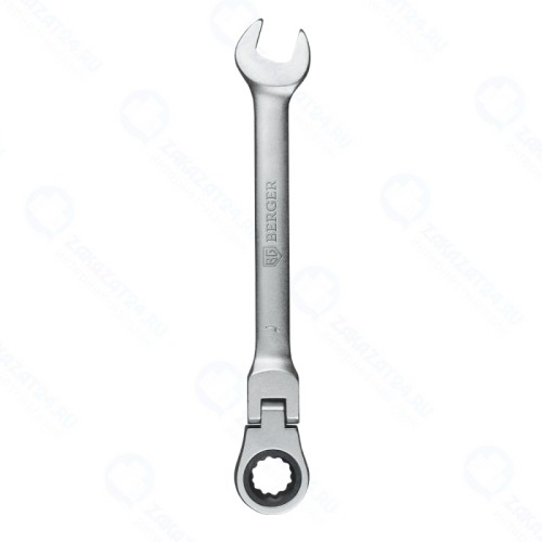 Ключ комбинированный трещоточный BERGER BG1246 с шарниром, 17мм