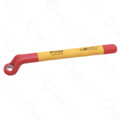 Ключ гаечный накидной Pro'sKit HW-V207B, изолированный 1000В, 7х150мм