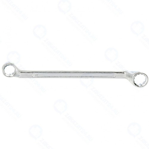 Накидной гаечный ключ 17 х 19 мм, хромированный, SPARTA 147615